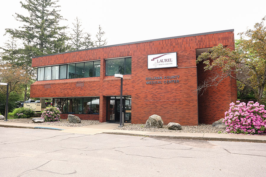 Sullivan County LHC (Laporte) Photo of the Sullivan County Laurel Health Center, a two-story brick building located at 217 King St. in Laporte, PA.